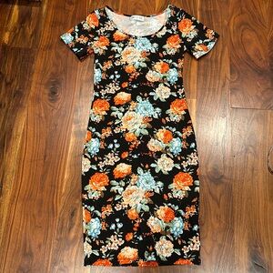 Tom’s Ware Floral Bodycon Dress Size Medium